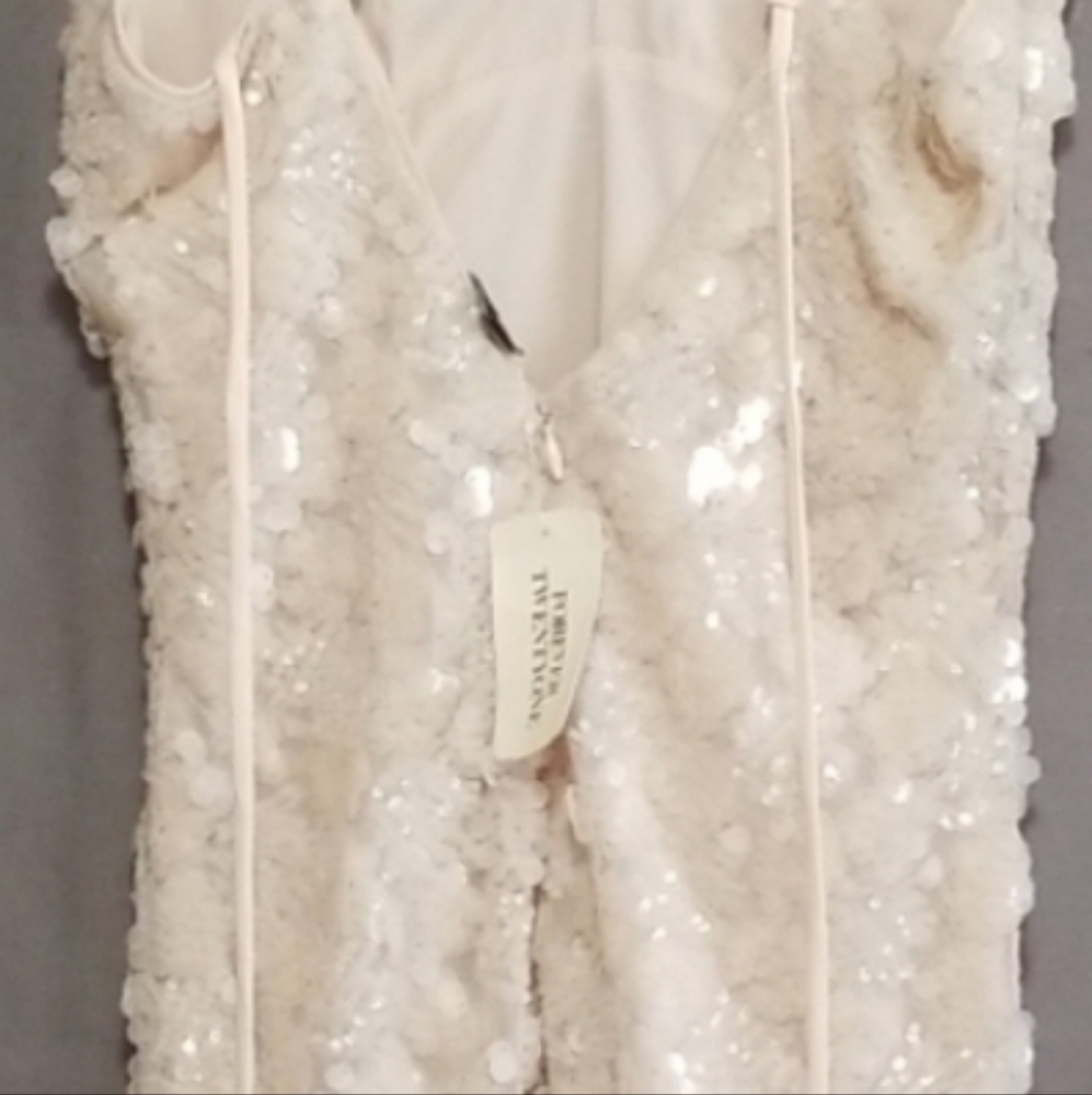 🌞 5 For $25 NWT Forever 21 Sequin Prom Dress Sz M - Picture 4 of 8